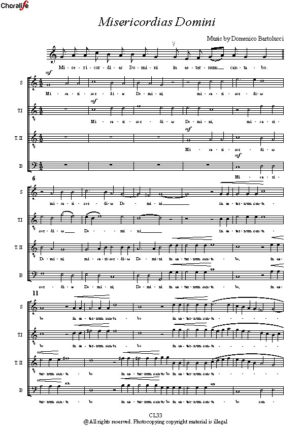 Preview Misericordias Domini_STTB Choir_Bartolucci